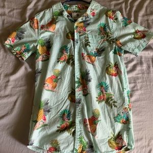 On the byas Hawaiian shirt